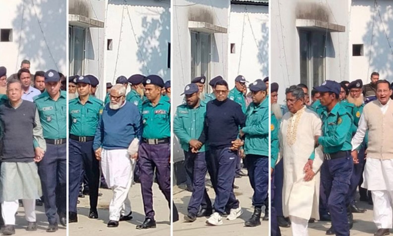 আন্তর্জাতিক অপরাধ ট্রাইব্যুনালে সাবেক ৯ মন্ত্রীসহ ৩৯ জন হাজির