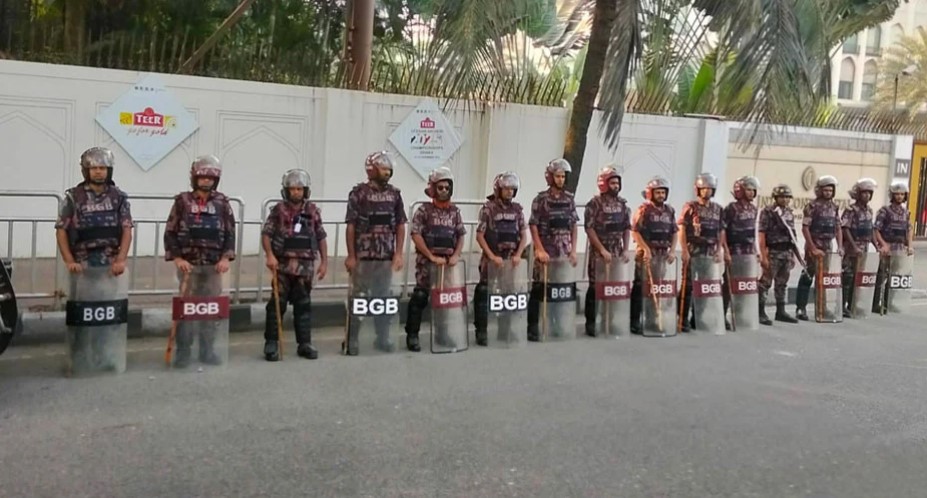 রাজধানীতে বিজিবি মোতায়েন, নিরাপত্তা বাহিনীর সর্বোচ্চ সতর্কতা