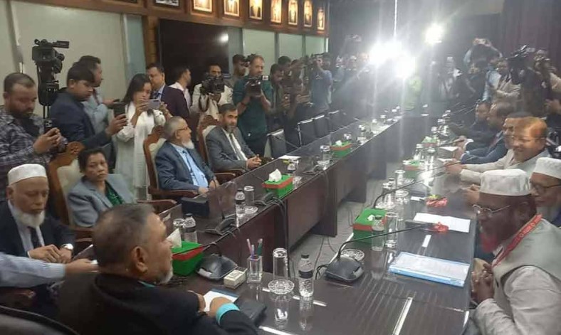 সিইসির সঙ্গে বৈঠকে জামায়াতের প্রতিনিধি দল