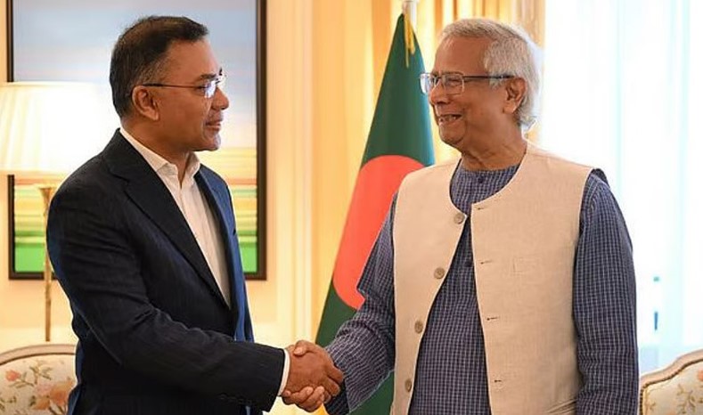 তারেক রহমানকে প্রধান উপদেষ্টার অভিনন্দন বার্তা