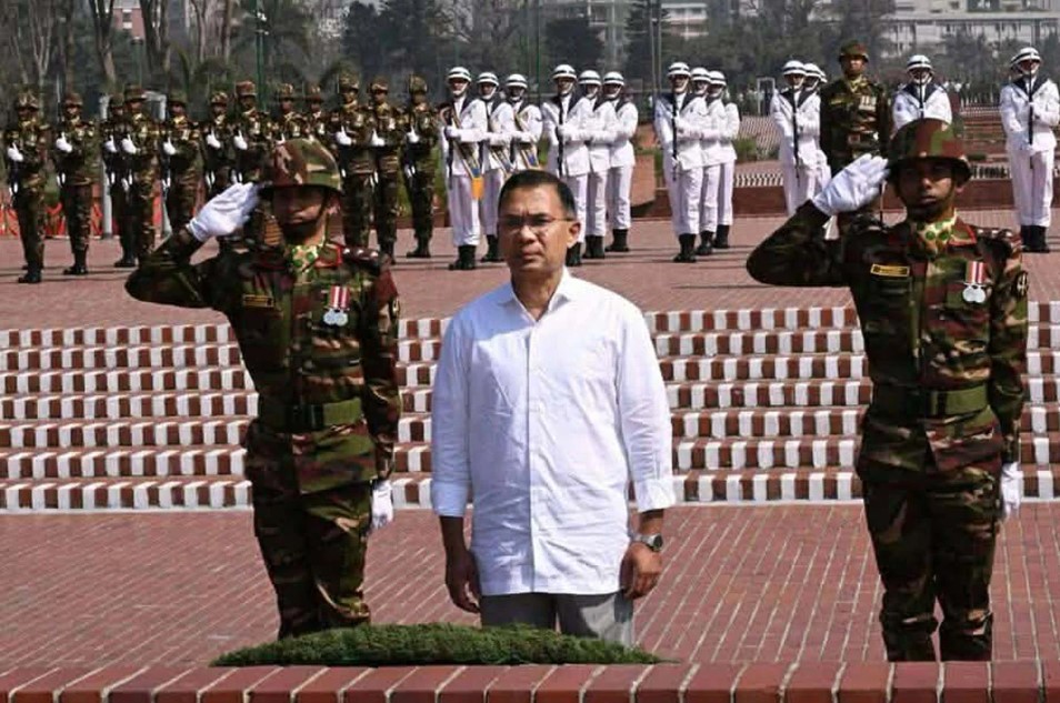 সাভার স্মৃতিসৌধে প্রধানমন্ত্রীর শ্রদ্ধা