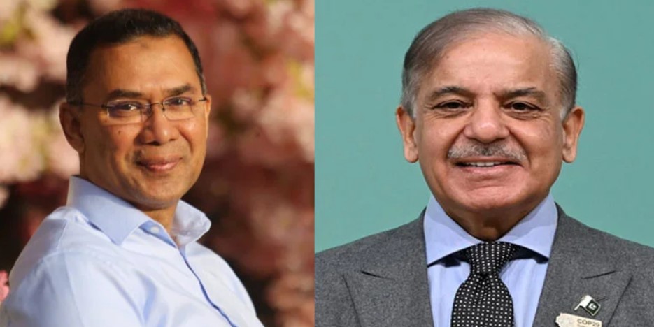 ফোনালাপে তারেক রহমানকে পাকিস্তান সফরের আমন্ত্রণ জানালেন শাহবাজ শরিফ