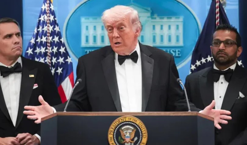 হোয়াইট হাউজের অনুষ্ঠানে হামলার লক্ষ্যবস্তু আমিই ছিলাম : ট্রাম্প